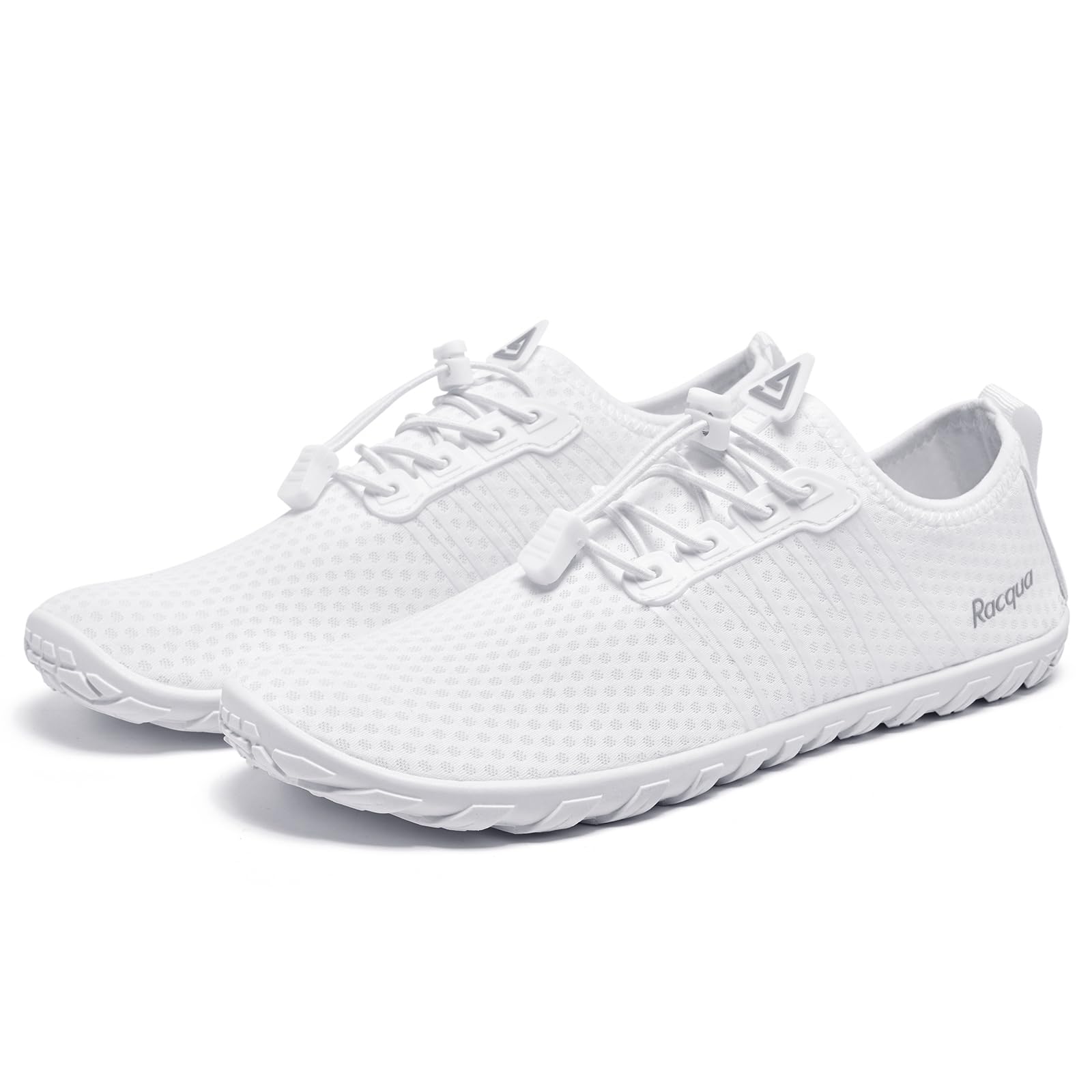 **Racqua Men's & Women's Water Shoes - Barefoot Swim Shoes for Beach, Pool & Yoga - Quick-Dry, Anti-Slip Aqua Shoes for Walking, Surfing & Water Sports**