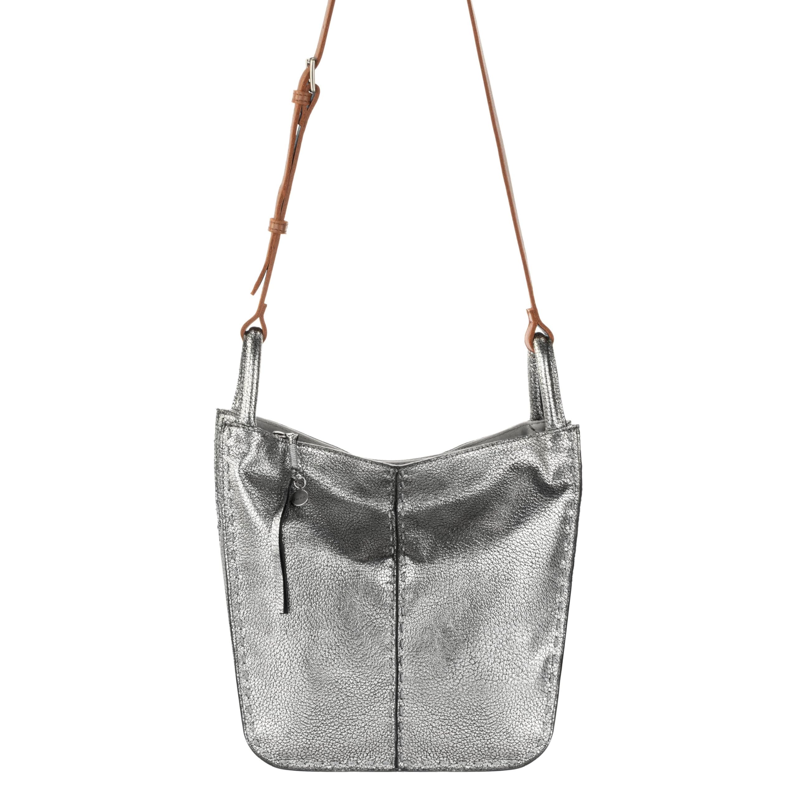 The Sak Los Feliz Crossbody Purse for Women - Genuine Leather Handbag with Adjustable Shoulder Strap - Perfect for Everyday Use, Work, Travel & Shopping - Stylish & Functional Crossbody Bag