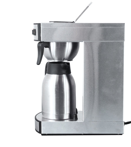Nella 2 Liter Stainless Steel Coffee Maker with Thermal Carafe - Brews 100 Cups Per Hour - Perfect for Home, Office, and Large Gatherings