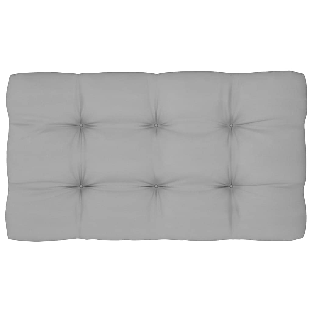 **3-Piece Thickly Padded Pallet Sofa Cushions Set - Gray Outdoor Patio Furniture Cushions for Comfortable Seating**    *(Perfect for Outdoor Lounging, Backyard Relaxation, and Garden Furniture Comfort)*