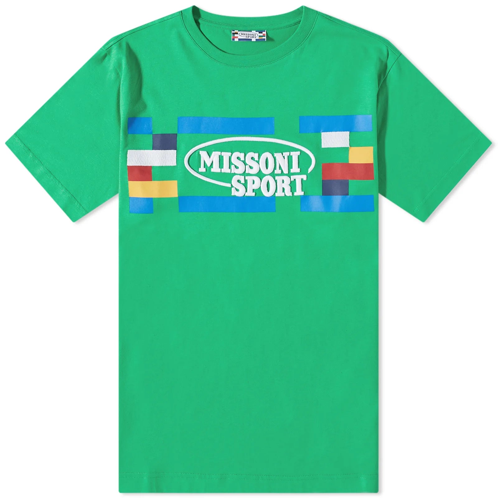 Missoni Sport Embroidered T-Shirt for Women | Stylish Casual & Athletic Wear | Perfect for Gym, Running & Everyday Outfits