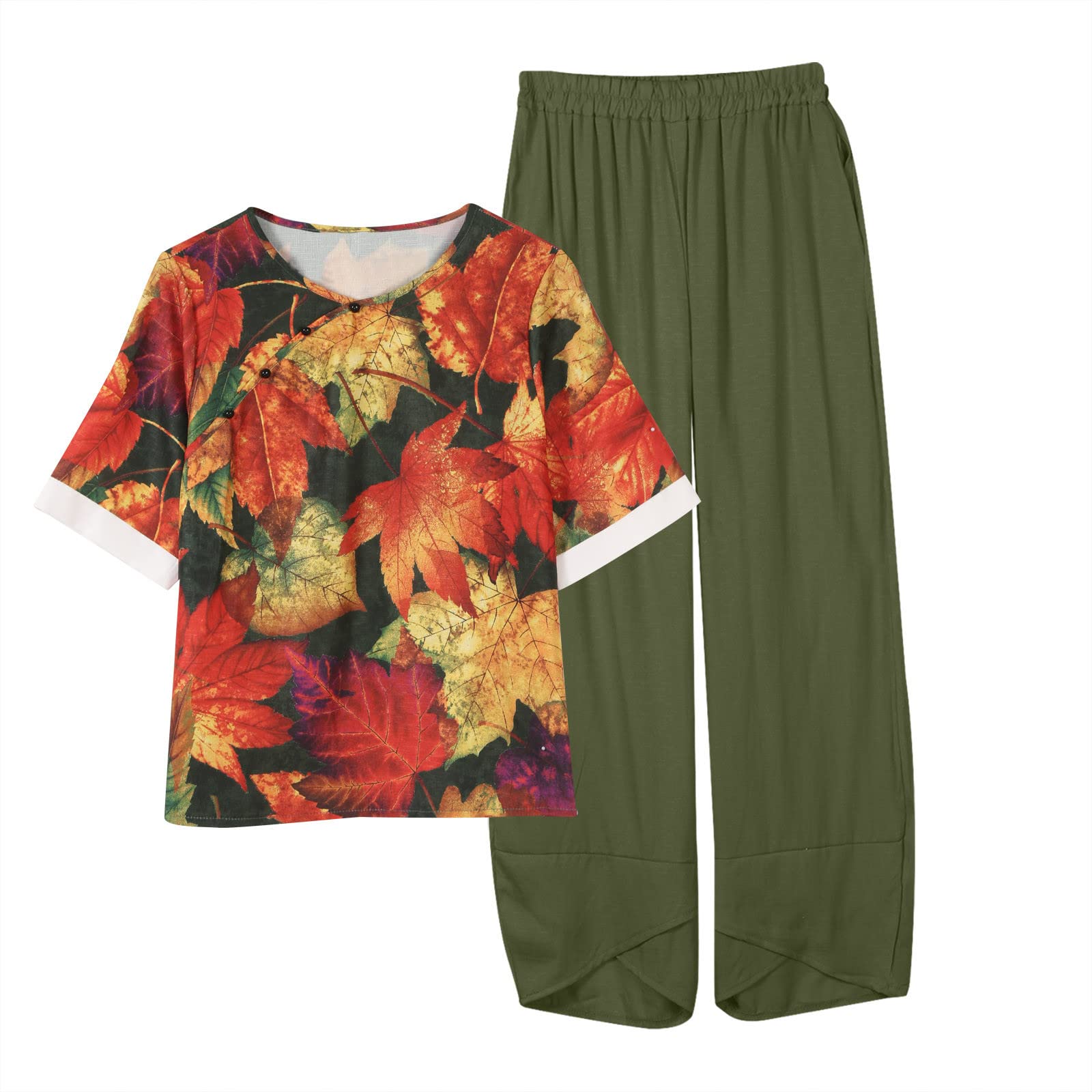 Women's Beach & Lounge Wear - Postpartum Matching 2-Piece Sets | Cozy Vacation Outfits with Shorts | Athletic & Comfortable Clothing for Relaxation, Travel & Maternity Recovery