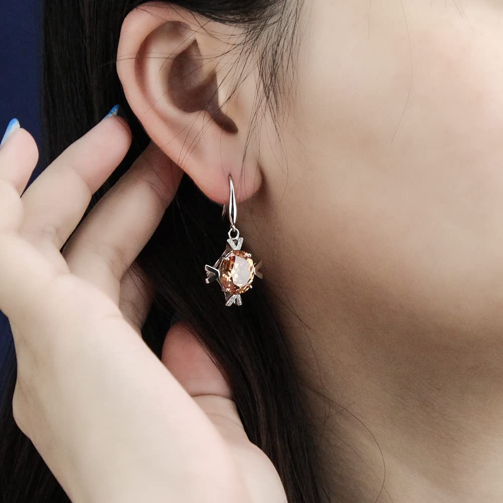 925 Sterling Silver Dangle Earrings for Women - Trendy Cubic Zirconia Drop Earrings with Shiny Stones | Perfect Gift for Birthday, Anniversary & Special Occasions | Elegant Jewelry for Parties, Weddings & Everyday Wear