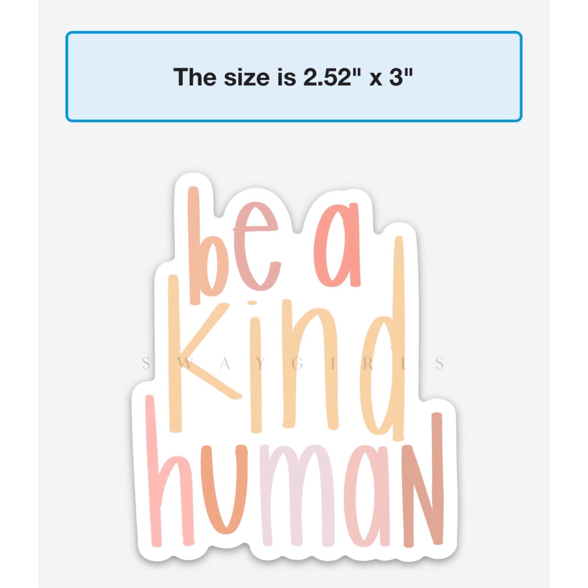 Inspirational Be Kind Magnets - Motivational Quotes for Fridge, Car, Locker - Cute Positive Message Refrigerator Magnets - Perfect for Home, Office & School Decor