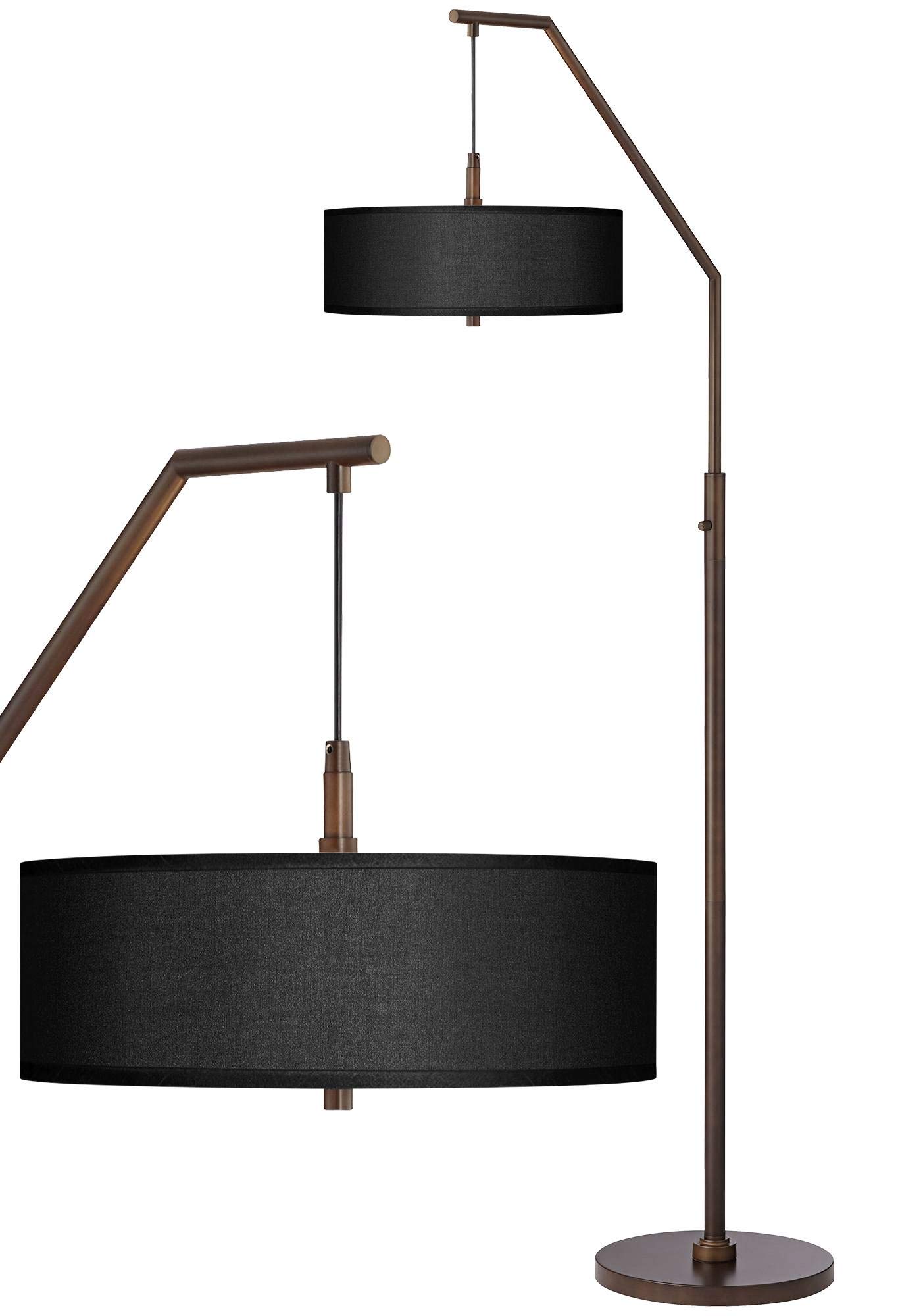 Possini Euro Design Modern Arc Floor Lamp - 71.5