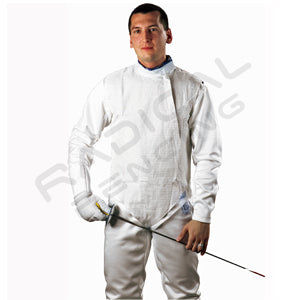 RF PBT Men's Stainless Steel Washable Electric Foil Jacket - Shiny Metallic Lame for Parties, Concerts & Nightlife