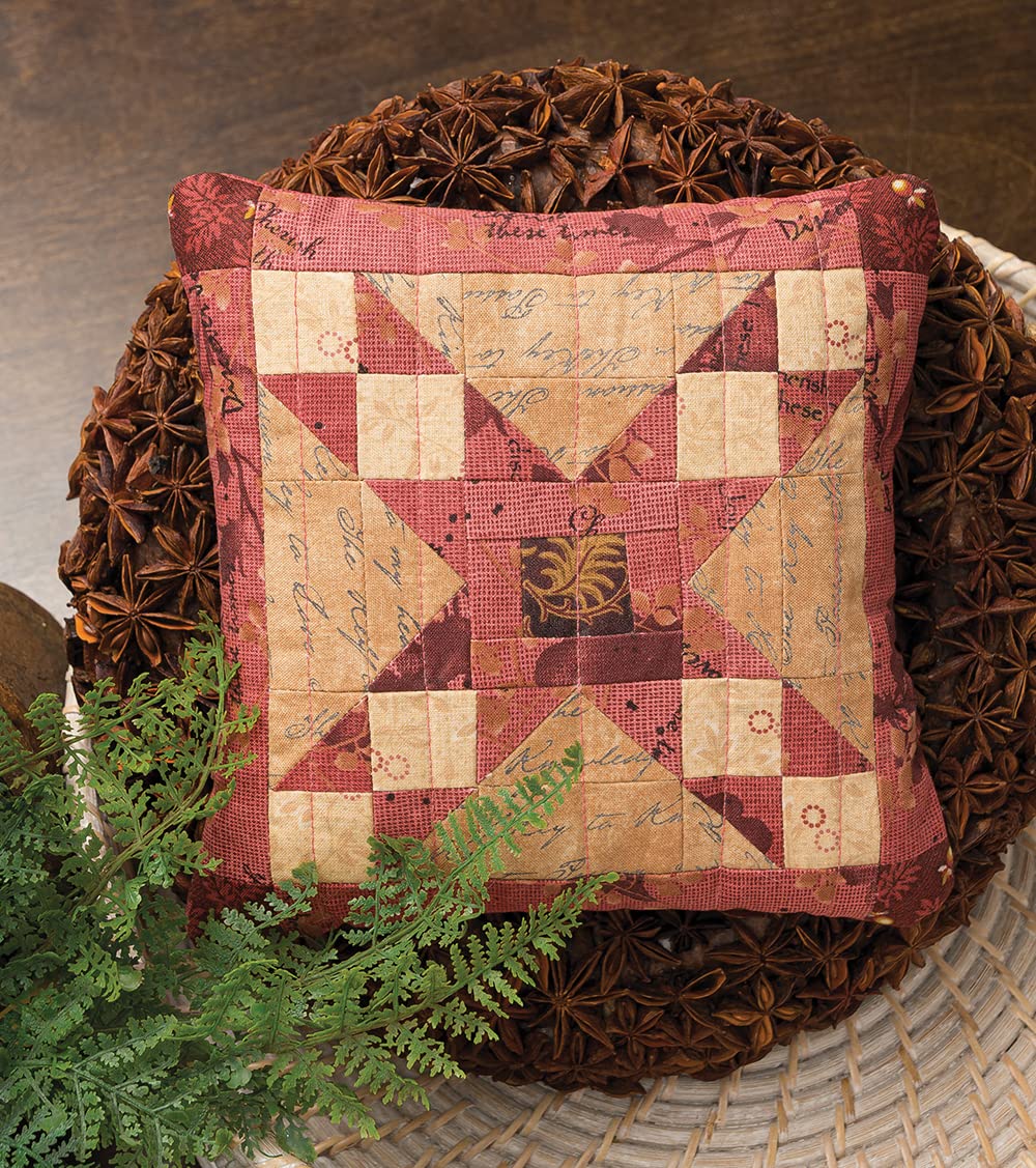 Scrappy Quilts & Mini Pillows - 11 Quilt Designs for Home Decor