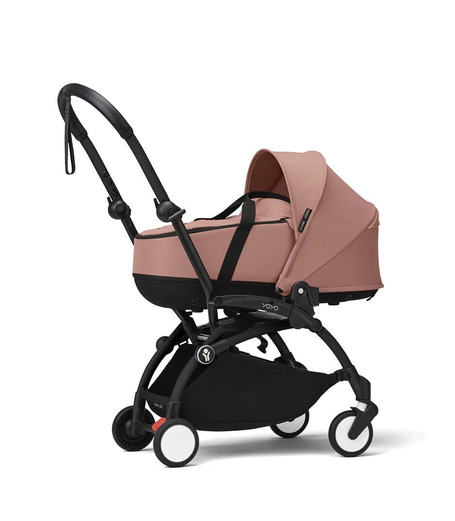 Stokke YOYO 3 Lightweight Travel Stroller with Bassinet - Compact Foldable Baby Pushchair for Airplane & City Use