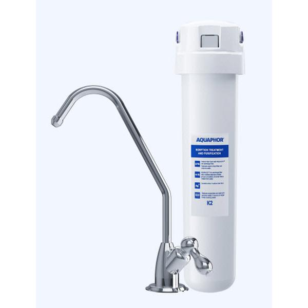 Aquaphor Crystal Solo Water Filtration System - Countertop Water Filter Pitcher with Activated Carbon for Clean Drinking Water - Perfect for Home, Office, and Travel Use
