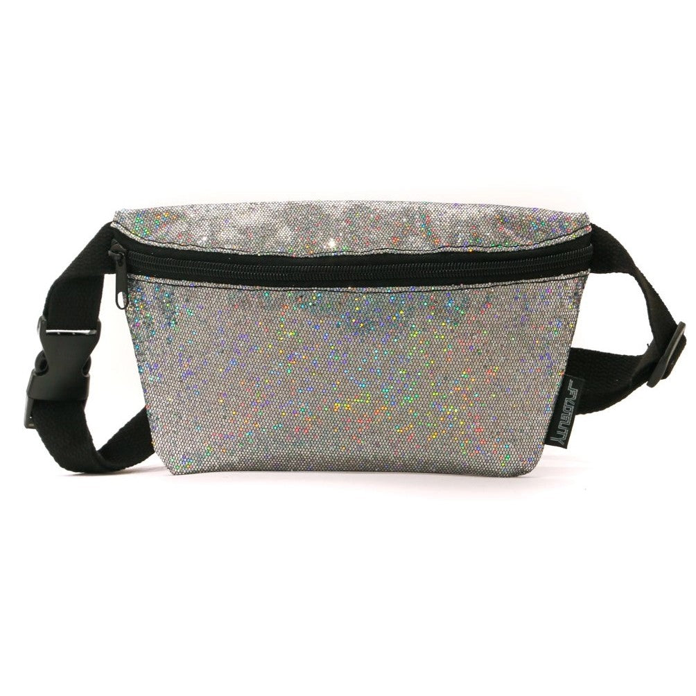 Ultra Slim Fanny Pack for Women - Dazzling Glitter & Glam Design | Perfect for Travel, Gym, and Everyday Use