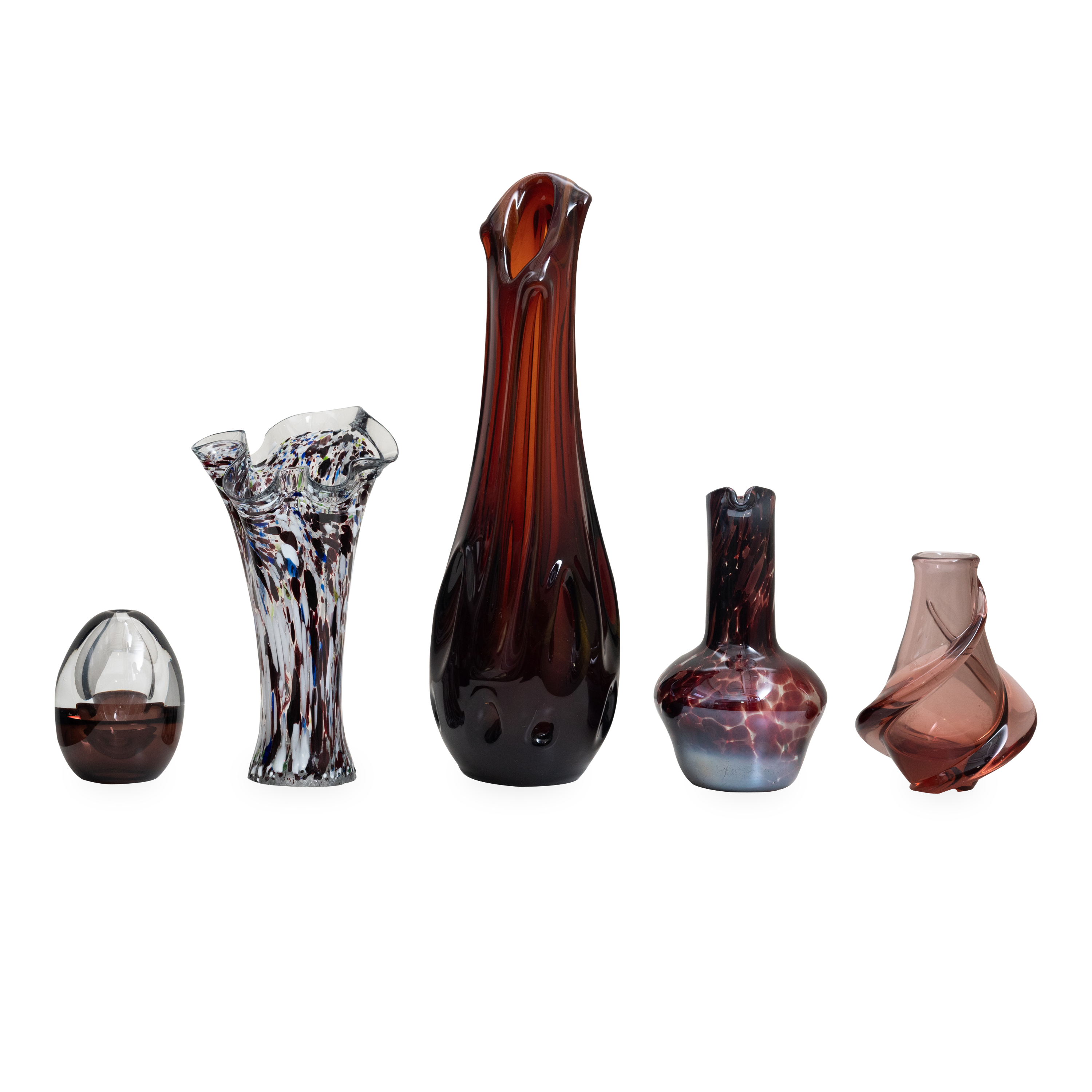 Vintage European Midcentury Glass Set - 12-Piece Elegant Drinking Glasses for Wine, Cocktails & Juice - Perfect for Dinner Parties, Weddings & Home Decor