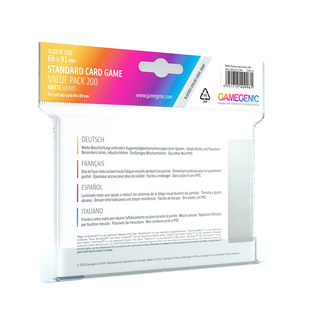 Premium Matte Card Sleeves - 100 Pack for Trading Cards, Collectibles & Board Games - Protect & Organize Your Valuable Cards with Anti-Glare Finish | Perfect for MTG, Pokemon, Yu-Gi-Oh! & Card Collectors