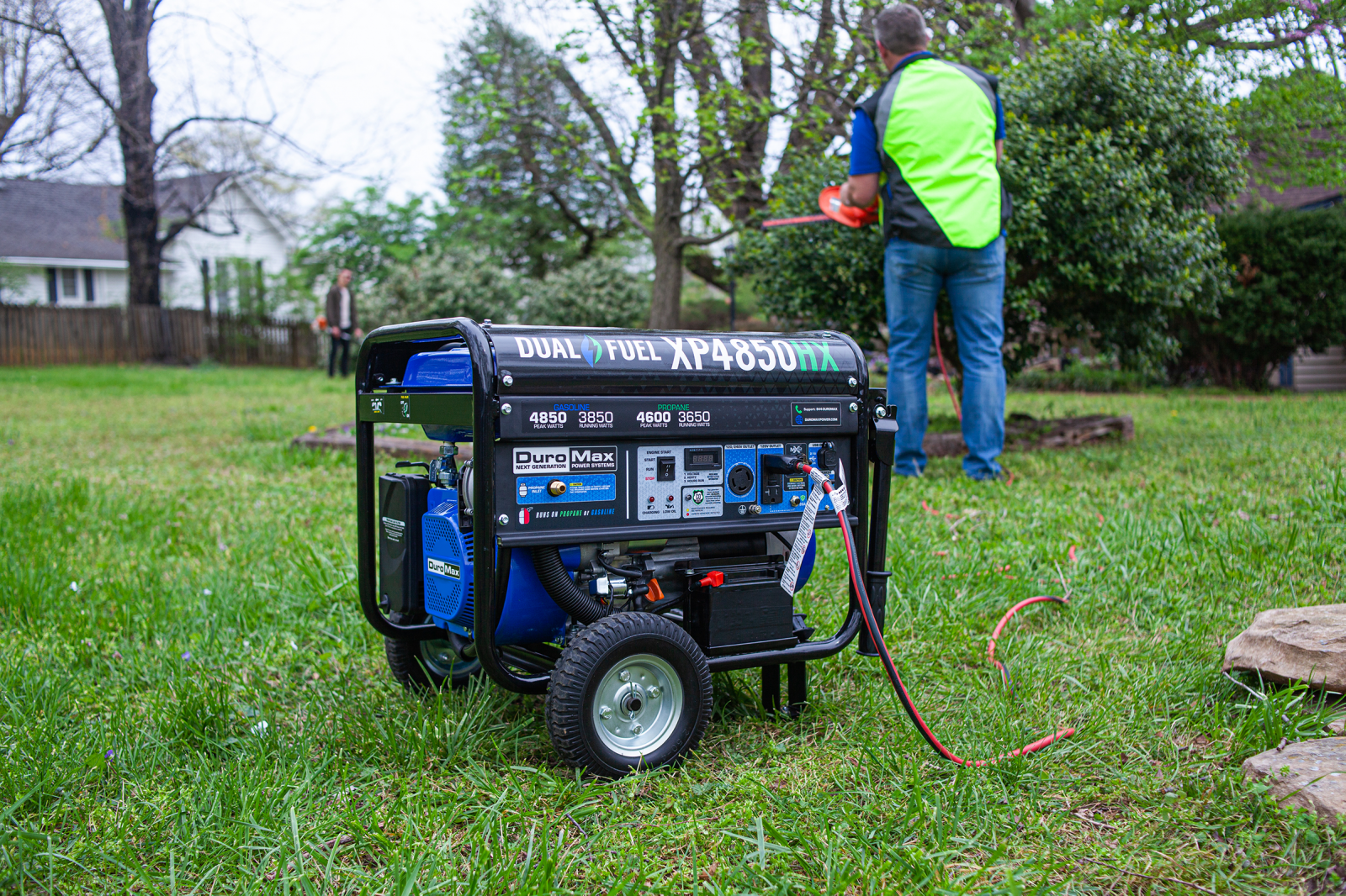 8500W Dual Fuel Portable Inverter Generator with CO Alert - Reliable Power for Camping, RV Trips & Emergency Backup