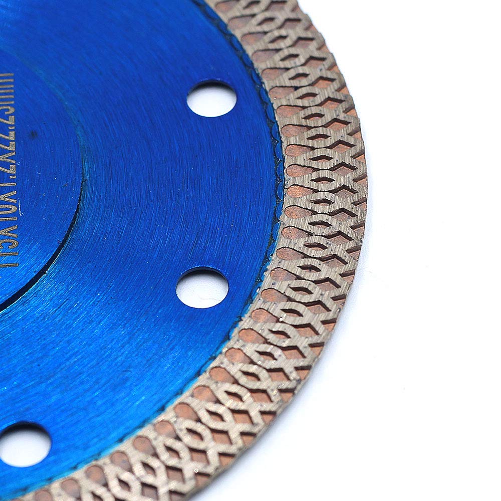 4.5 Inch Ultra Thin Diamond Tile Saw Blade - Premium Porcelain, Granite & Marble Cutting Disc (4.5in) - Perfect for Wet/Dry Cutting, DIY Home Renovation & Professional Tile Installation