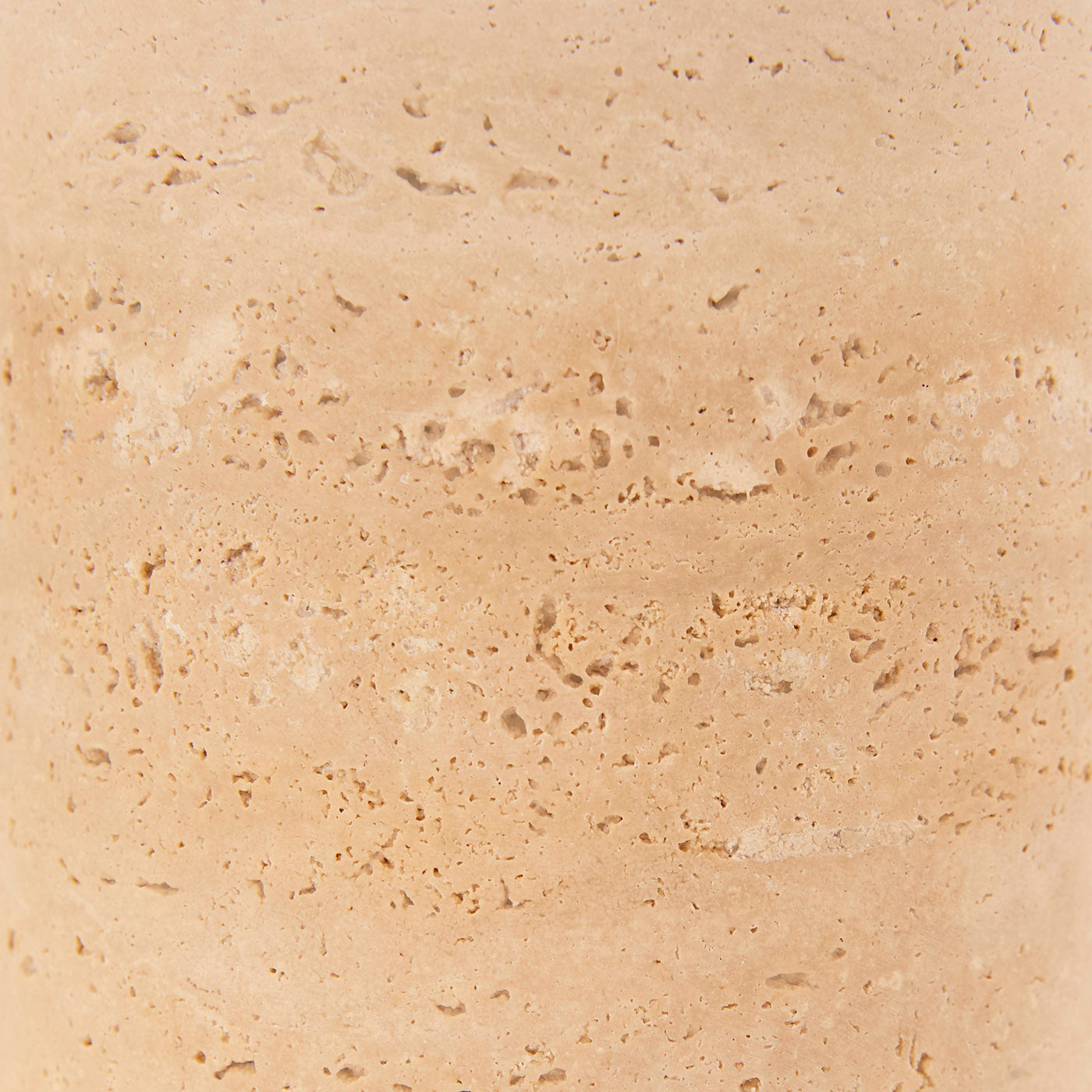 Halo Travertine Table Lamp - Natural Stone Base, Modern Home Decor for Living Room, Bedroom & Office - Warm Ambient Lighting for Relaxation & Style
