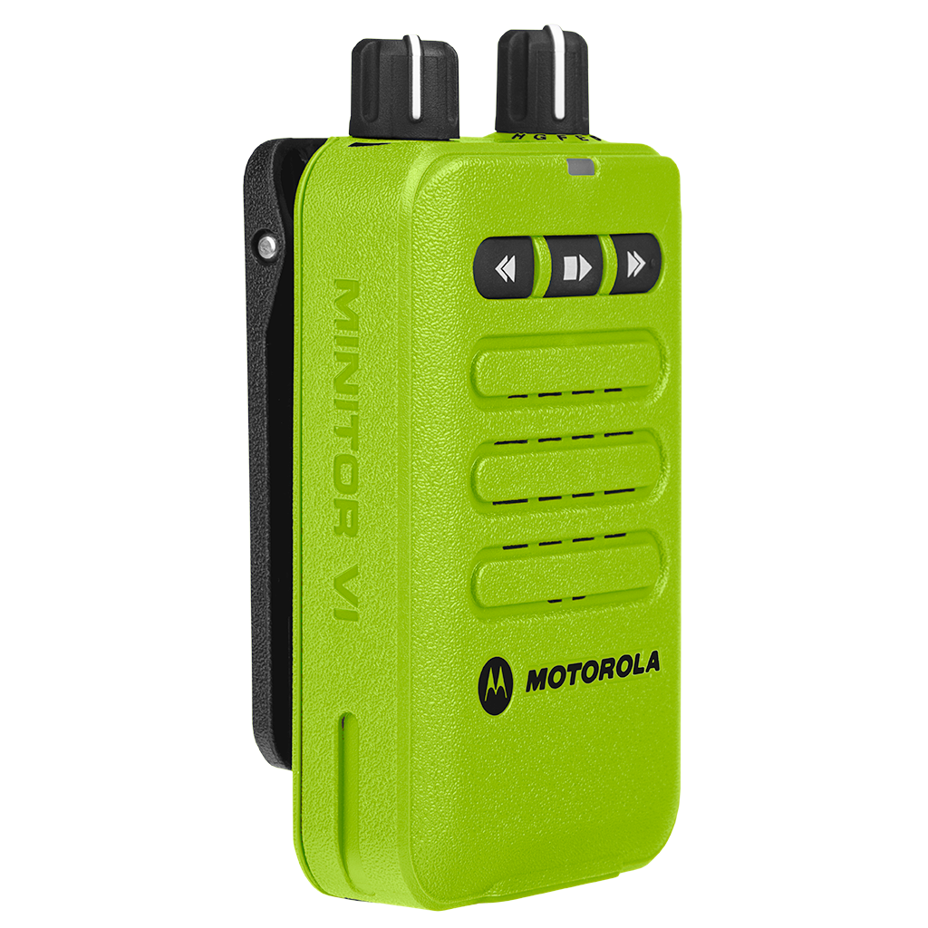 Motorola Minitor 6 VHF Pager - Emergency Alert Device for First Responders & Security Personnel | Ideal for Fire Departments, EMS, and On-Site Safety Teams