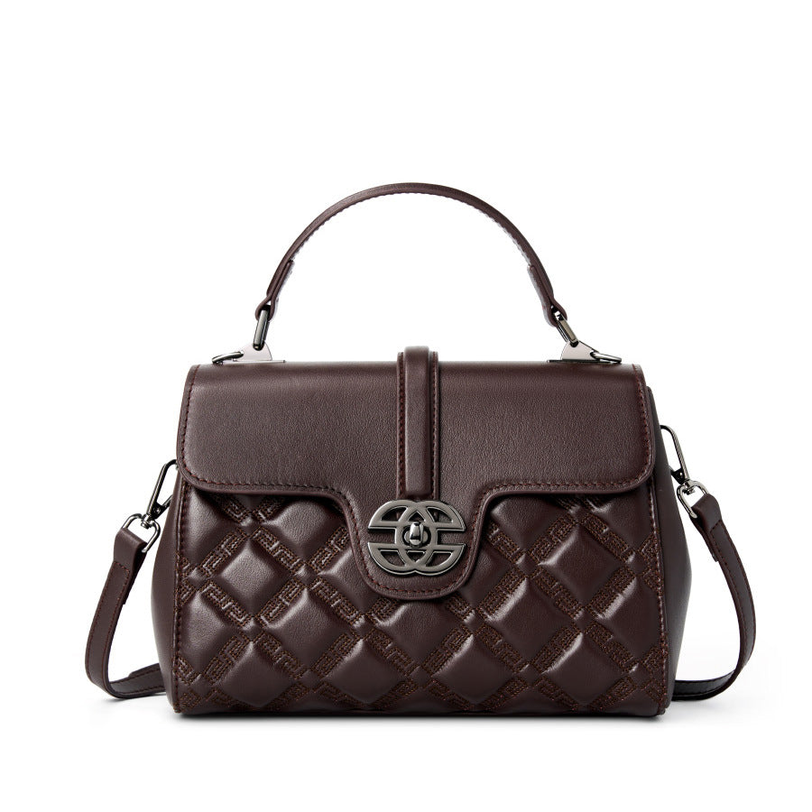 Stylish Quilted Work Tote Bag for Women - Professional Office Laptop Bag with Multiple Pockets - Perfect for Business, Commuting & Travel