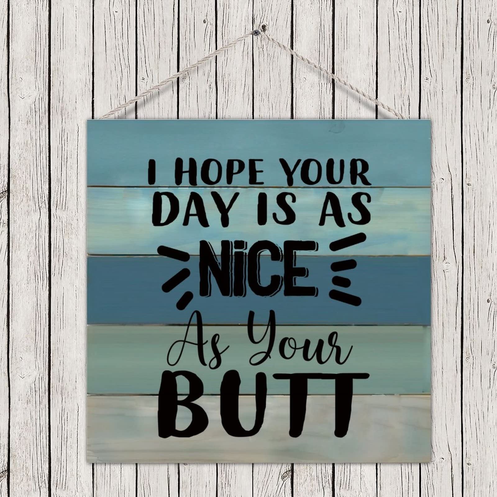 Farmhouse Bathroom Sign - Rustic Wood Wall Plaque for Home & Washroom Decor