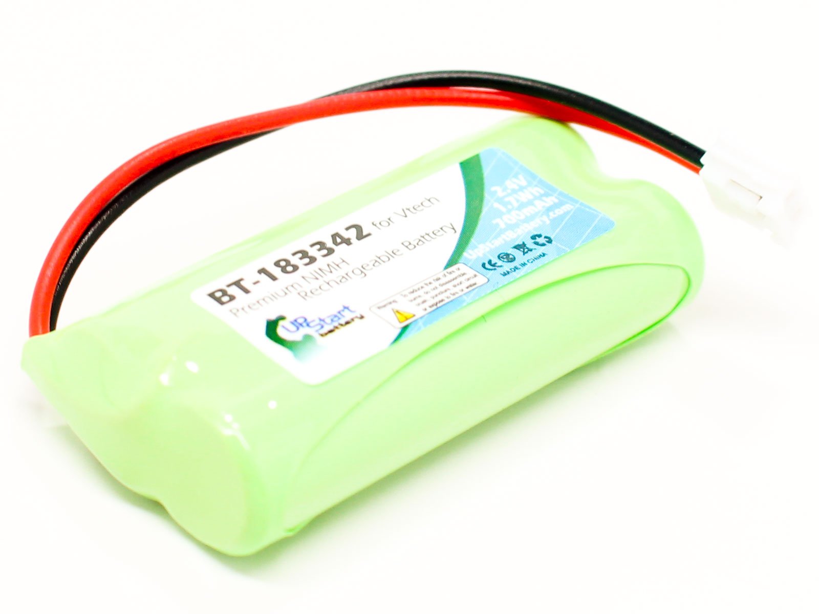 4 Pack AT&T TL92420 Replacement Battery - 700mAh 2.4V Ni-MH Rechargeable Battery for AT&T Cordless Phones - Perfect for Home & Office Communication Devices