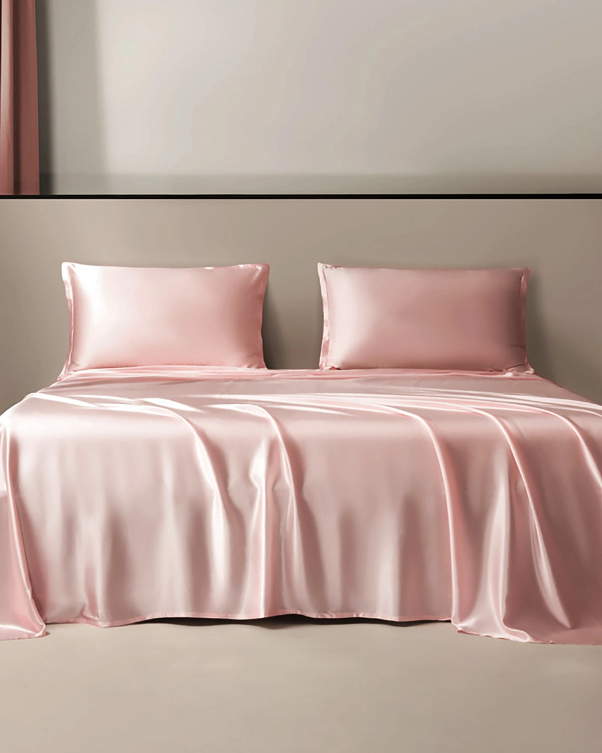 25 Momme 100% Pure Mulberry Silk Flat Sheet - Queen Size Luxury Bedding for Soft & Breathable Sleep - Perfect for Hot Sleepers & Sensitive Skin