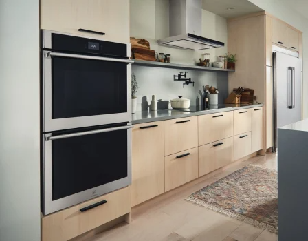 Electrolux ECWD3012AS 30 Inch Electric Double Wall Oven with Air Sous Vide Technology - Perfect for Baking, Roasting, and Sous Vide Cooking in Modern Kitchens