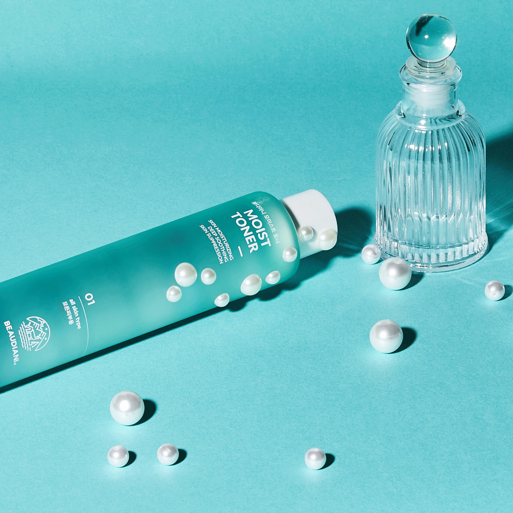 BEAUDIANI Moist 01 Hydrating Facial Toner 260ml - Korean Skincare for Dry & Sensitive Skin | Daily Hydration & Soothing Care