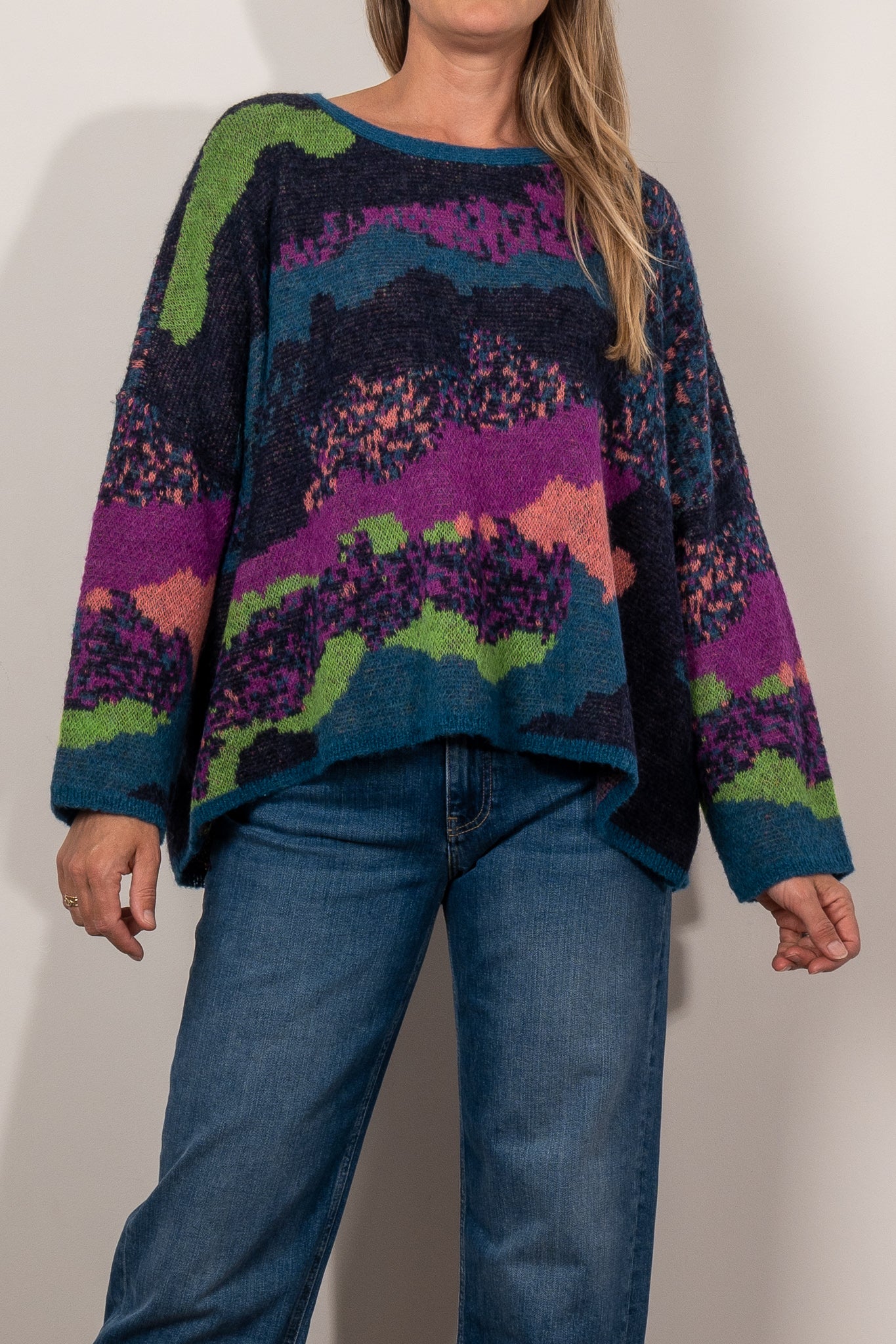 ELK Sprache Women's Knit Sweater - Soft & Cozy Pullover for Fall & Winter - Perfect for Casual Outfits, Office Wear & Holiday Gatherings