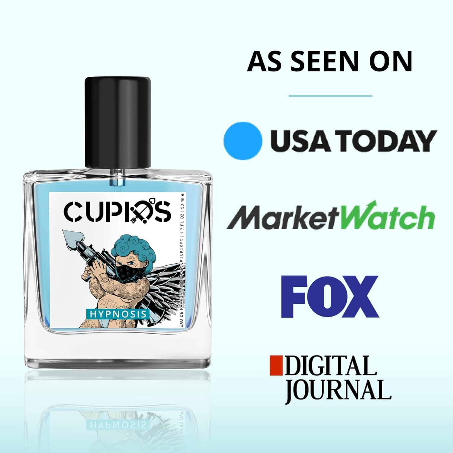 Best Cupid Hypnosis 2.0 Cologne for Men - Pheromone-Infused Attraction Scent | Long-Lasting Fragrance for Dating & Special Occasions