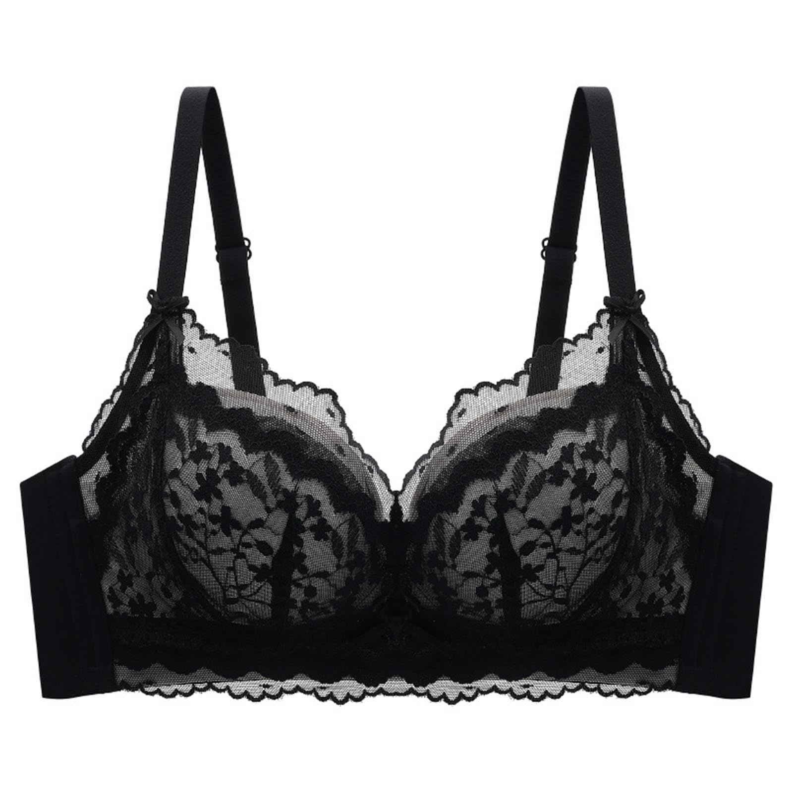 Women's Lace Bralette - Seamless Wireless Comfort Bra for Winter & Fall 2025 | Y2K Fashion Trend | Perfect for Layering, Casual Wear & Cold Weather Comfort