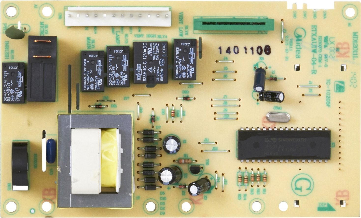 Original Electrolux 5304477390 Microwave Control Circuit Board - Replacement Part for Electrolux Microwave Ovens - Perfect for Home Kitchen Appliance Repair & Maintenance