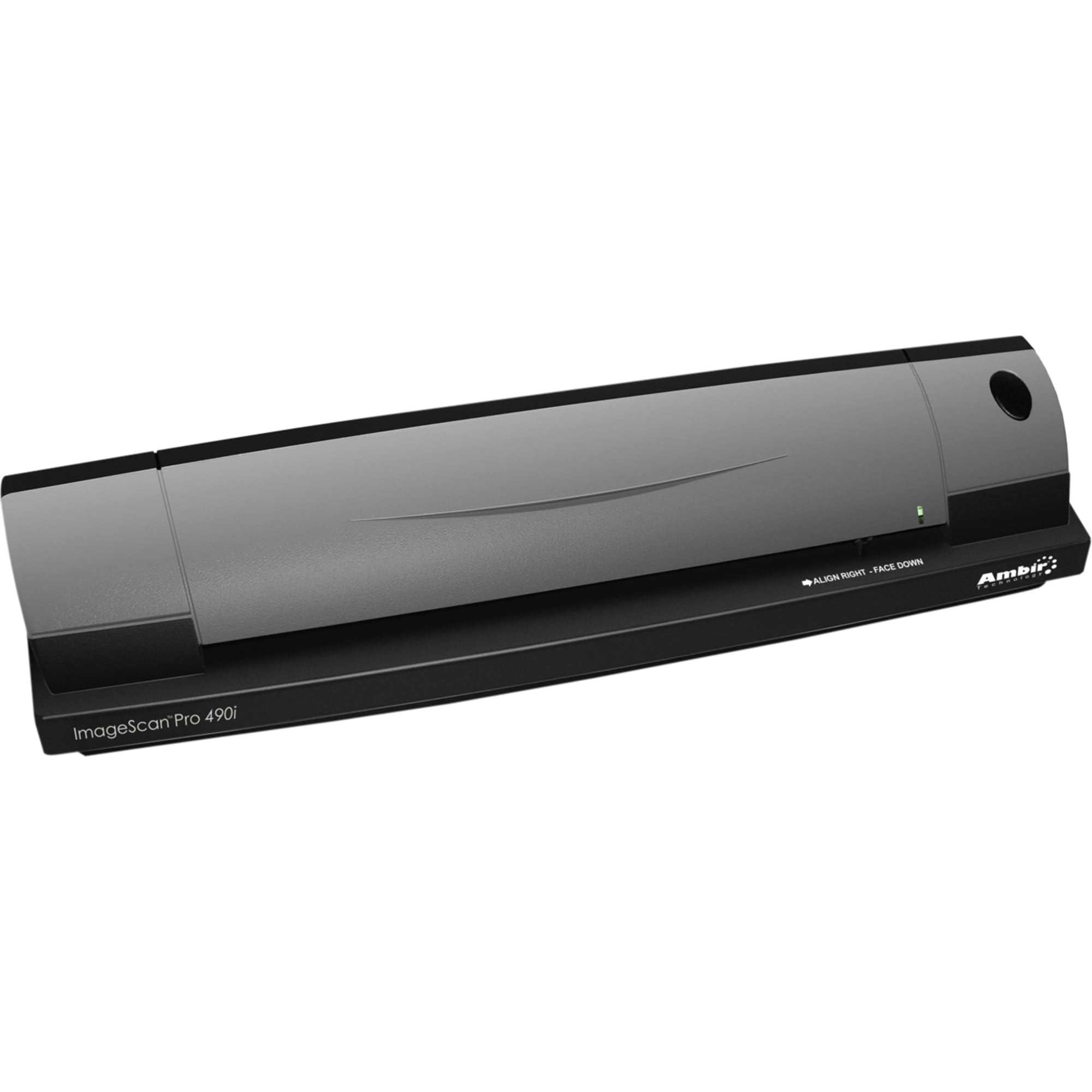 Ambir DS490-PRO High-Speed Business Card Scanner - Portable Contact Management Solution for Networking Events, CRM Integration & Office Organization