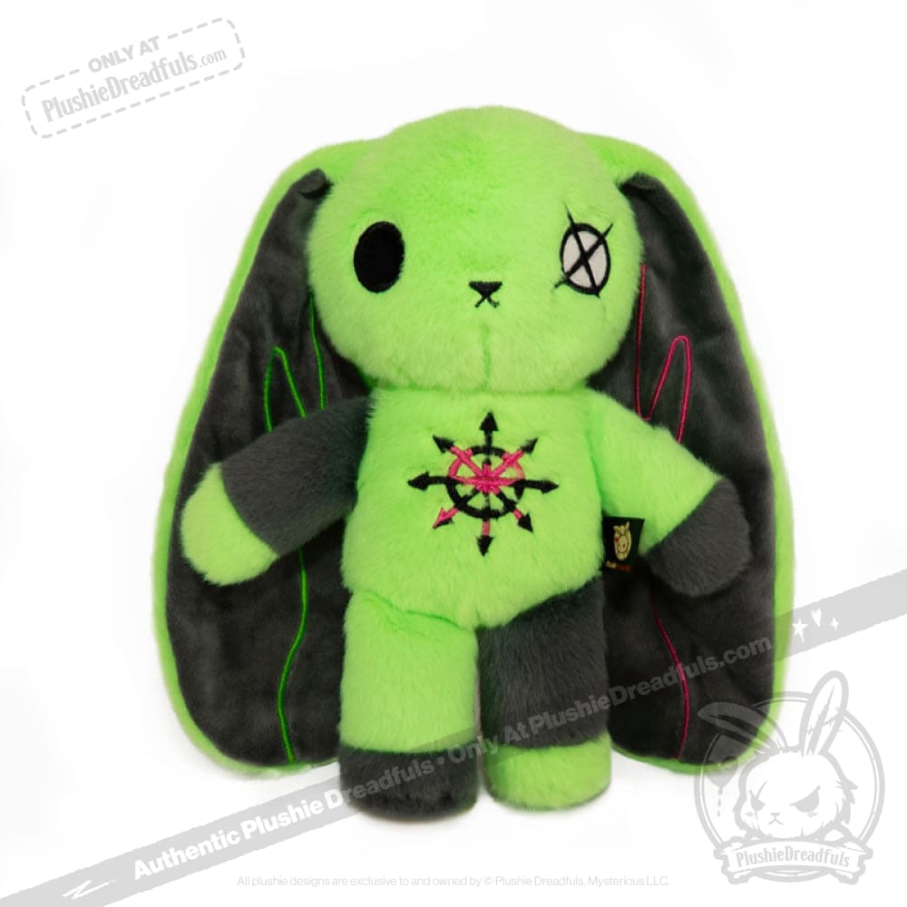 Plushie Dreadfuls ADHD Rabbit Extra Chaos Edition - Soft Stuffed Animal Toy for Kids & Adults | Perfect for Anxiety Relief, ADHD Support & Emotional Comfort