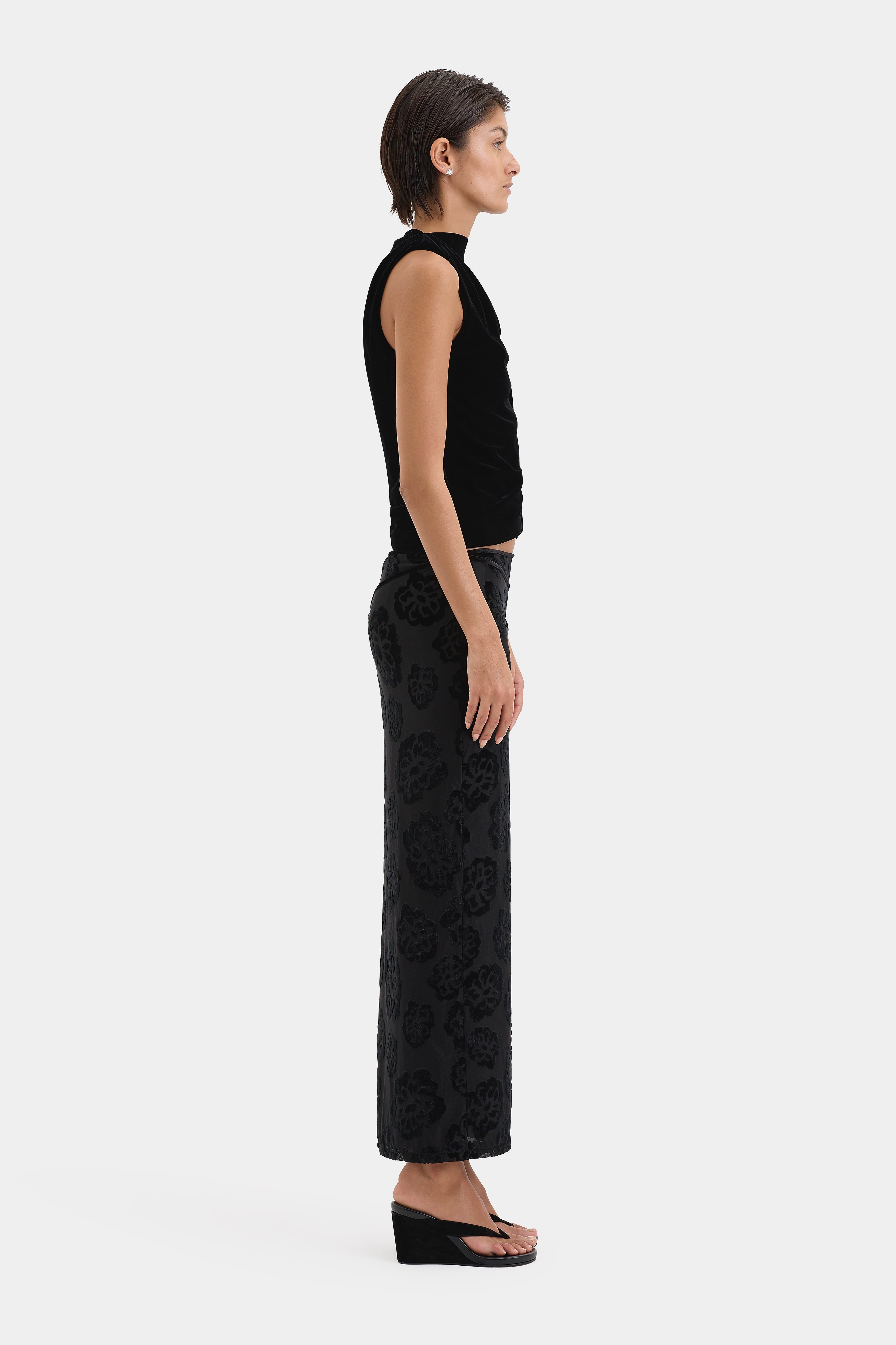 Ettore Drape Top - Elegant Women's Blouse for Work & Evening Wear | Perfect for Office, Date Night & Special Occasions