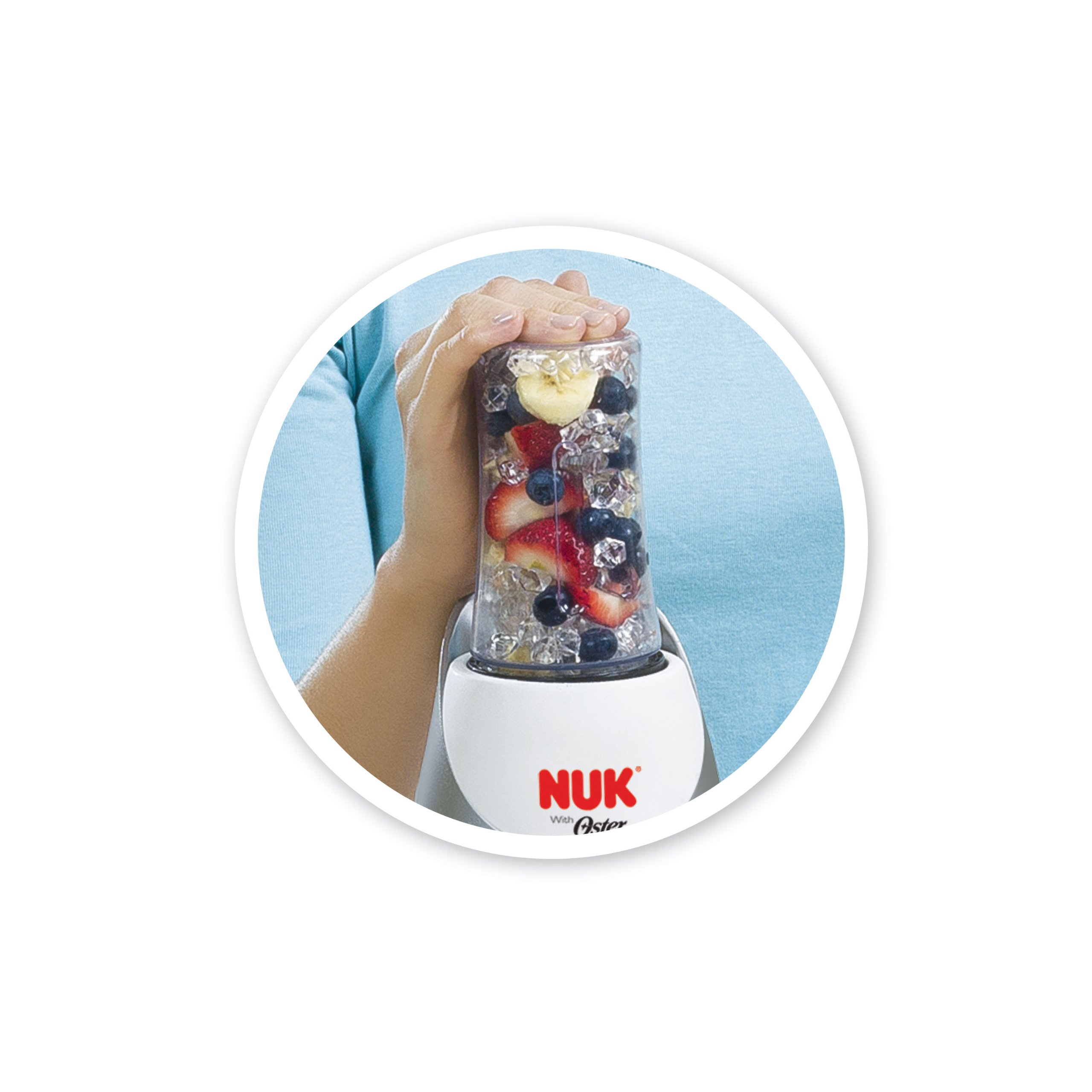 NUK Smoothie and Baby Food Maker - Easy Homemade Baby Food Blender for Healthy Meals | Perfect for Purees, Snacks, and Toddler Meals at Home