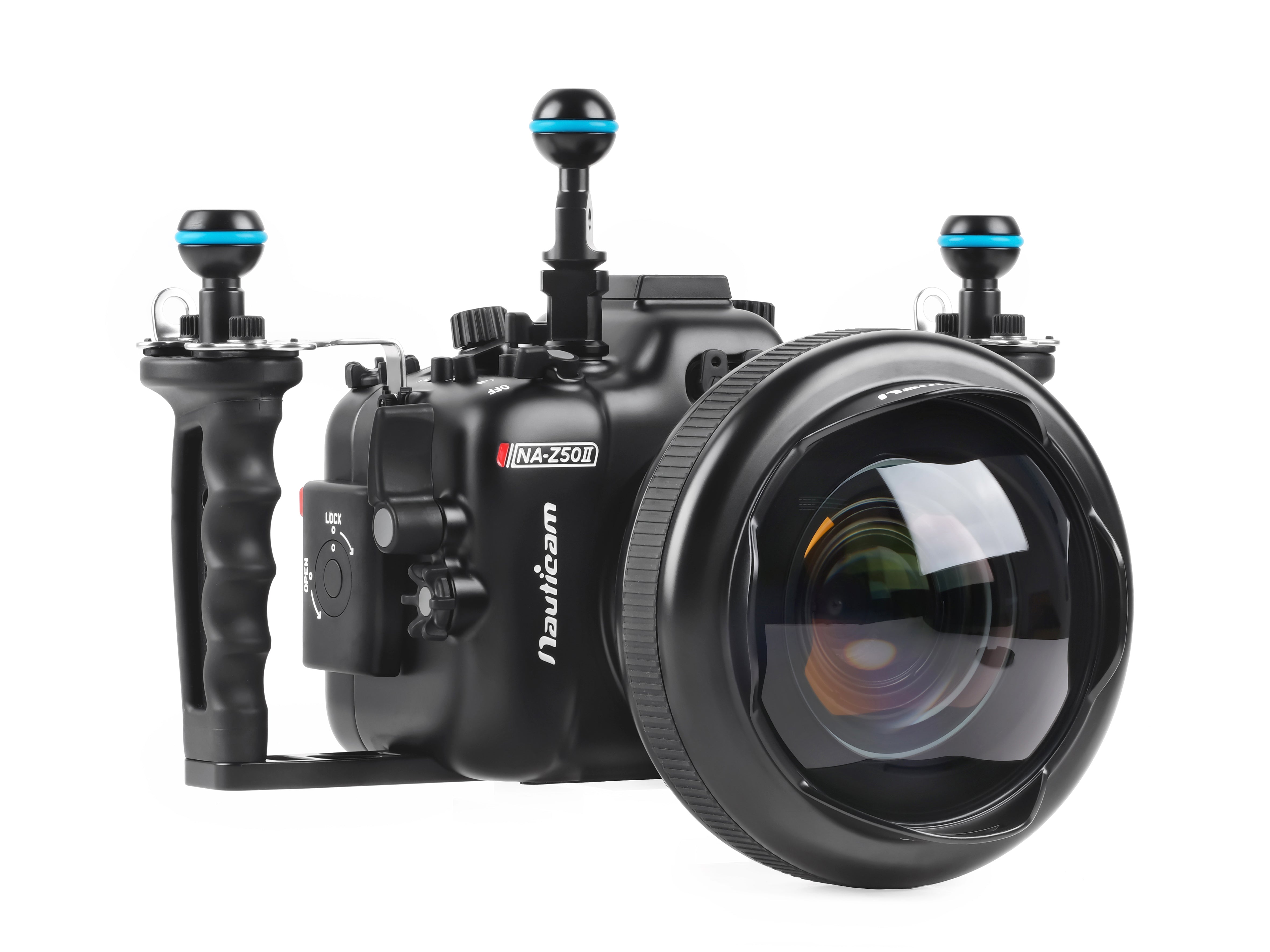 Nikon Z 50 II Underwater Housing - Waterproof Case for Nikon Z50 II Mirrorless Camera - Perfect for Scuba Diving, Snorkeling & Underwater Photography