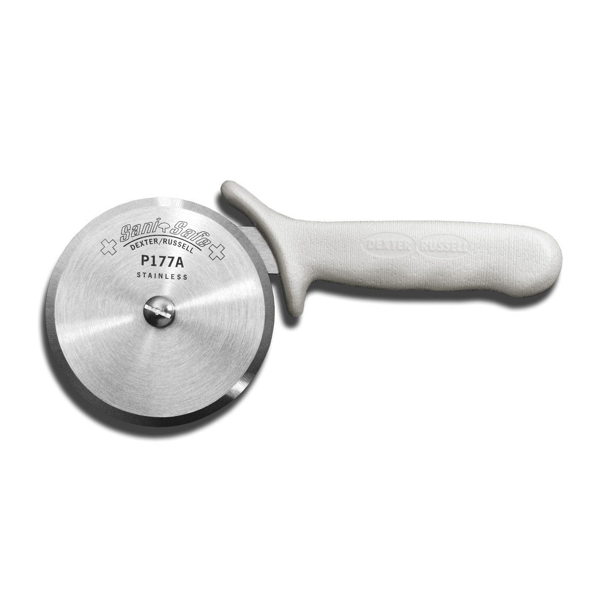 Dexter P177A PCP Pizza Cutter - 4 Inch Stainless Steel Blade with Ergonomic Handle - Perfect for Cutting Pizza, Pies, and Pastries at Home or Restaurant