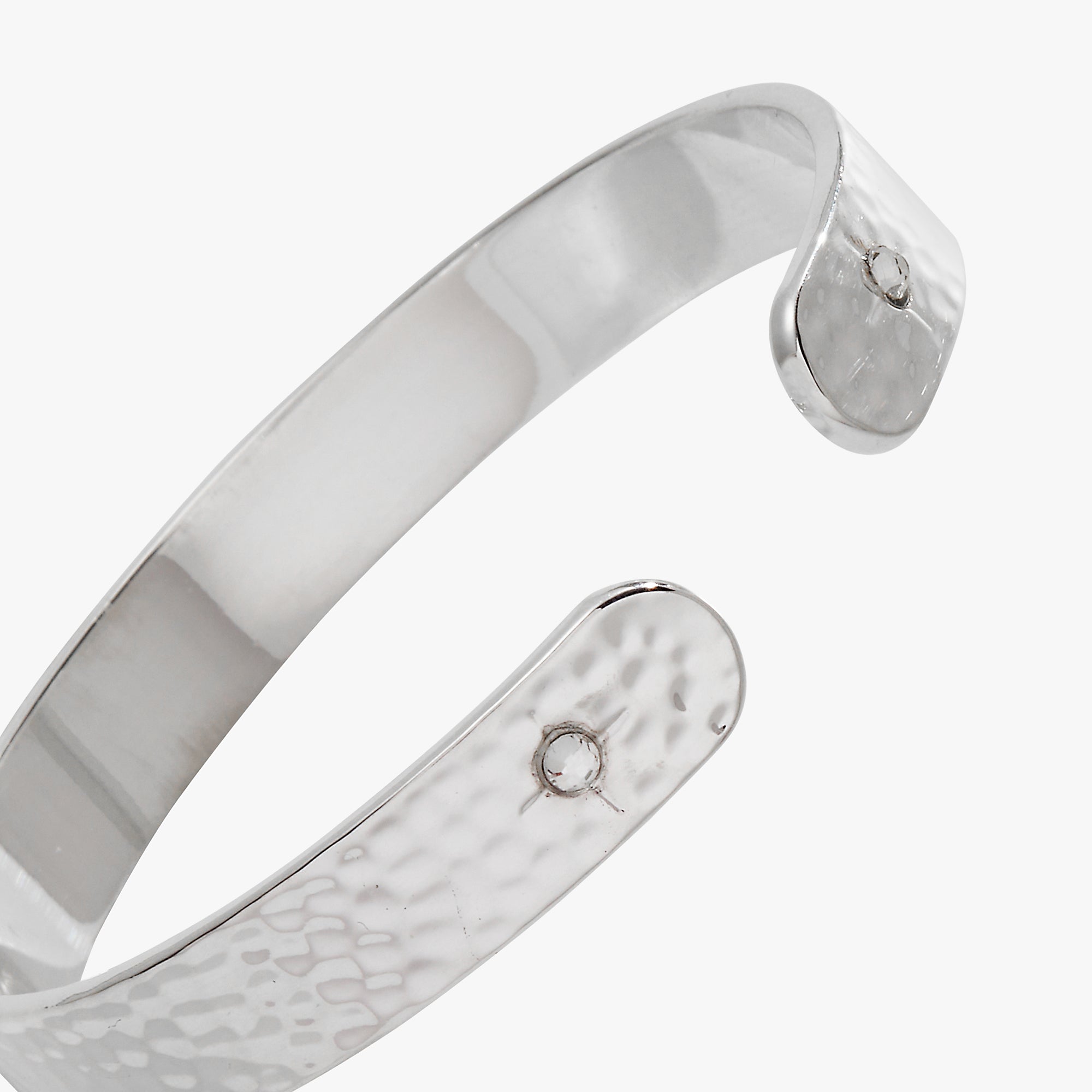 Hammered Cuff Bracelet - Handmade Boho Jewelry for Women - Perfect for Layering & Everyday Wear