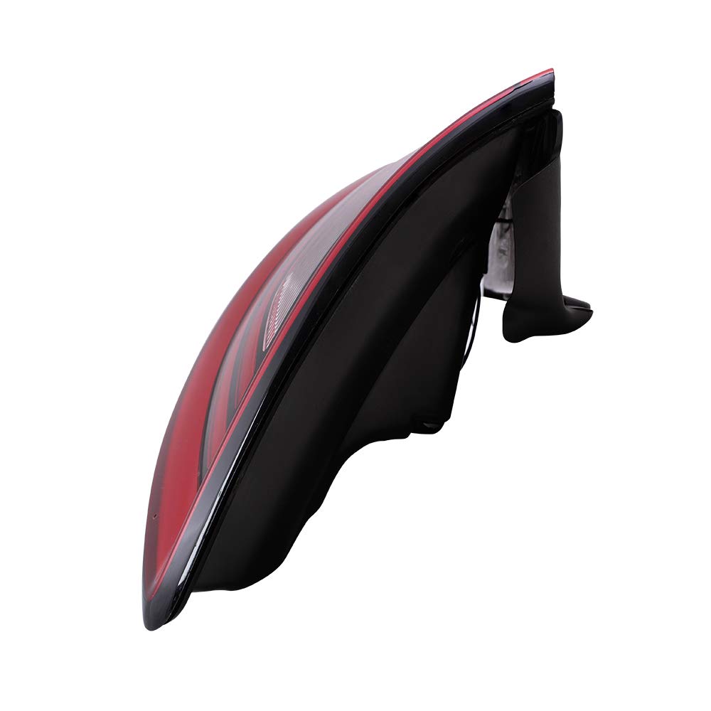 Brock Replacement Tail Lights Set - Driver & Passenger Side Quarter Panel Mounted for 2014-2020 Dodge Durango | Perfect for Night Driving & Vehicle Customization