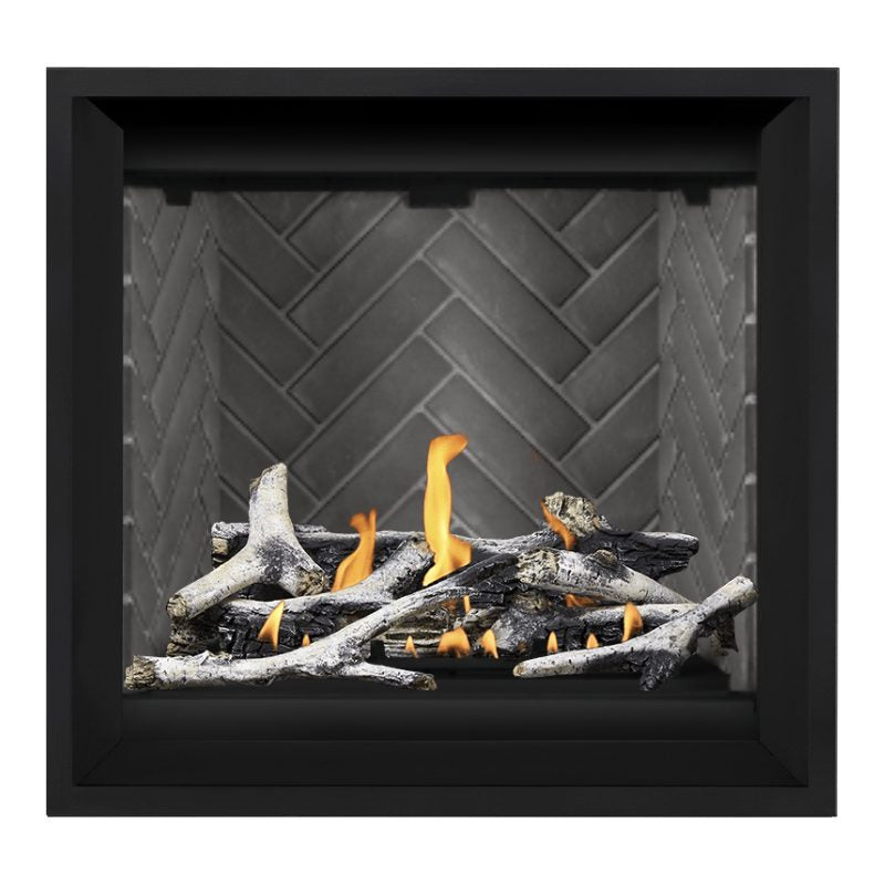 Napoleon Altitude X 36 Inch Direct Vent Gas Fireplace - AX36 Model | Indoor Home Heating Solution for Living Rooms & Bedrooms