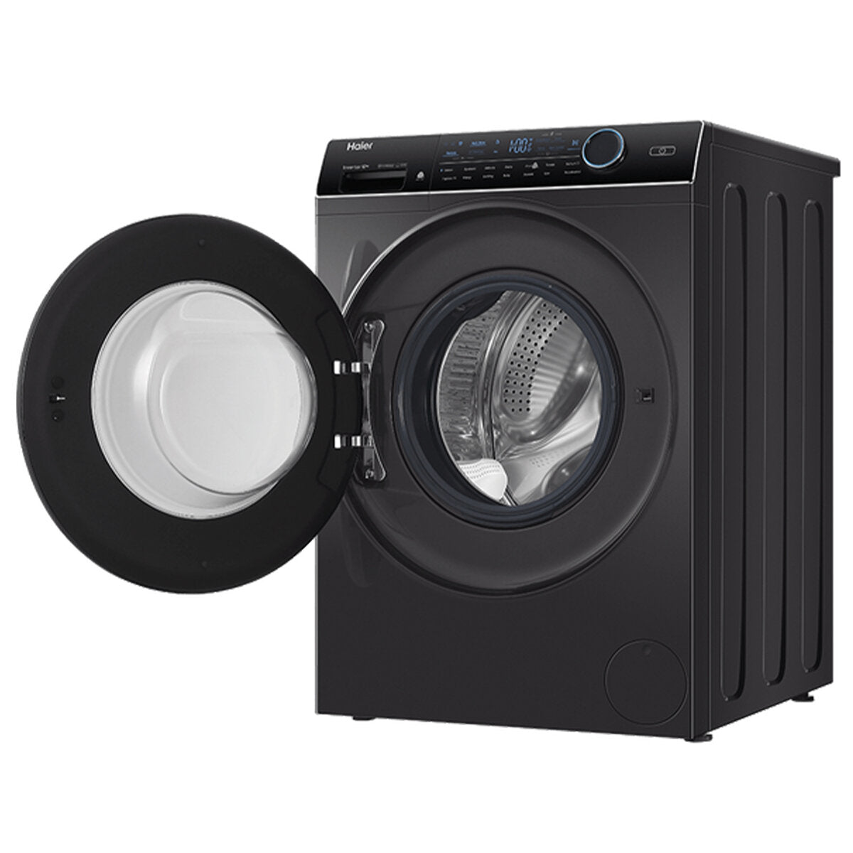 Haier 600 Series 10kg Front Load Washing Machine with UV Protection - Dark Grey (HWF10ANB1) | Energy Efficient, Quiet Operation for Apartments & Small Homes