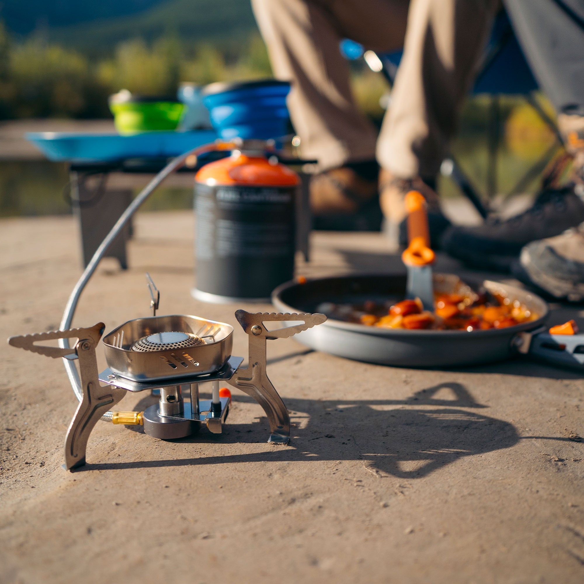 Portable Glacier Camping Stove - Lightweight Backpacking Stove for Outdoor Adventures, Hiking & Emergency Preparedness