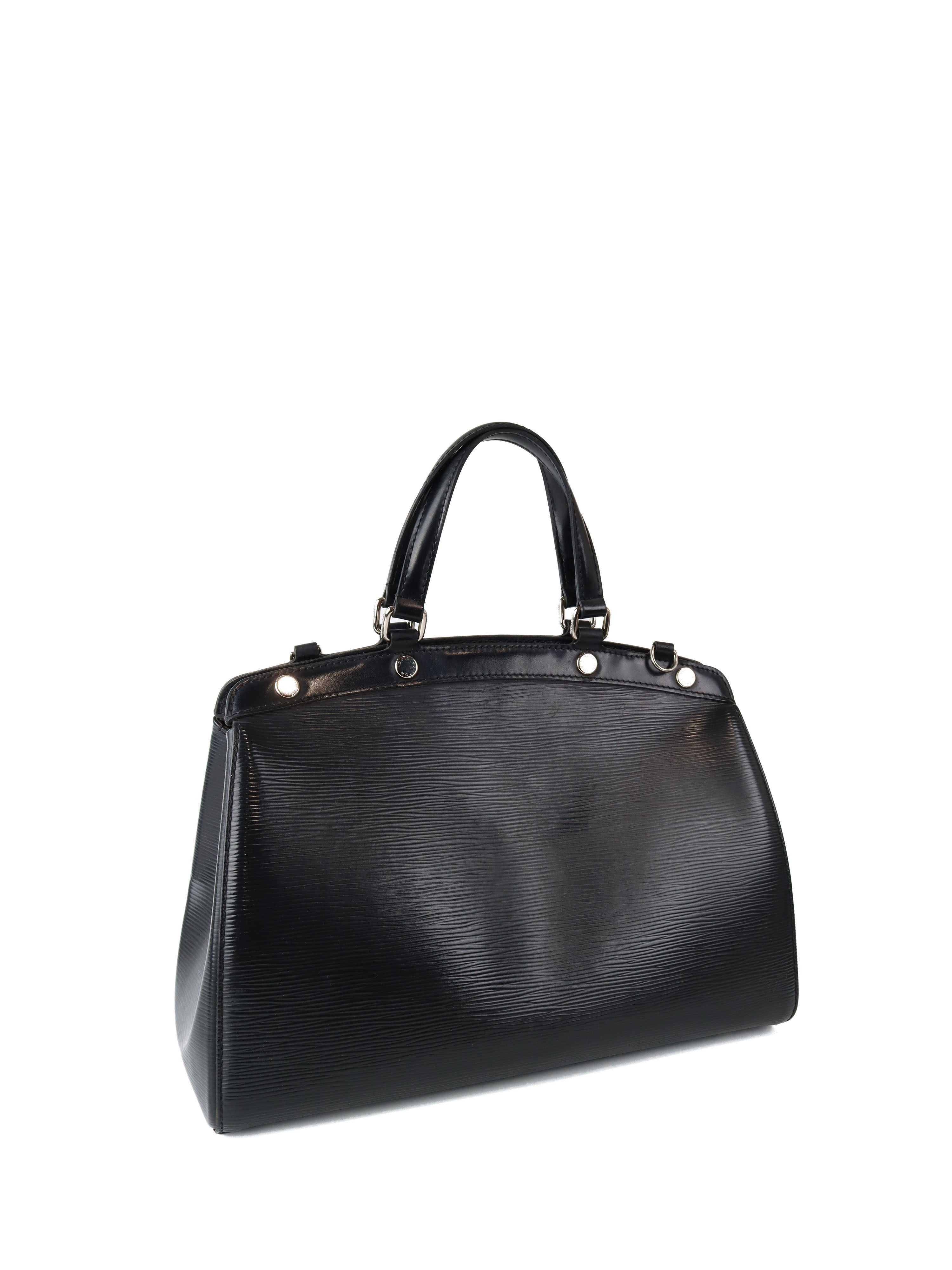Authentic Louis Vuitton Black Epi Leather Brea MM Handbag - Luxury Tote for Women, Perfect for Work, Travel & Everyday Use