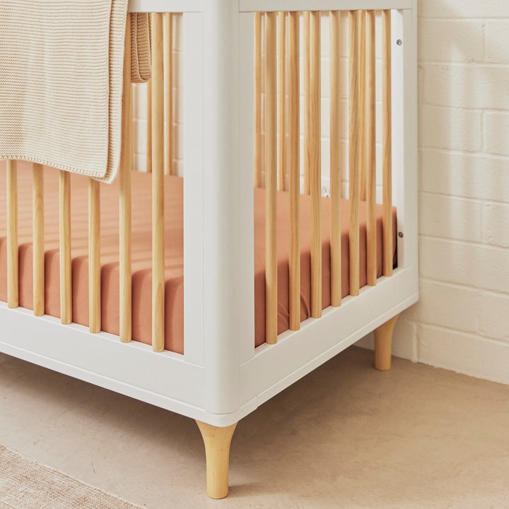 Babyletto Lolly 3-in-1 Convertible Crib with Toddler Bed Conversion Kit - Safe Modern Nursery Furniture for Newborn to Toddler Transition - Perfect for Small Spaces & Gender-Neutral Nursery Decor