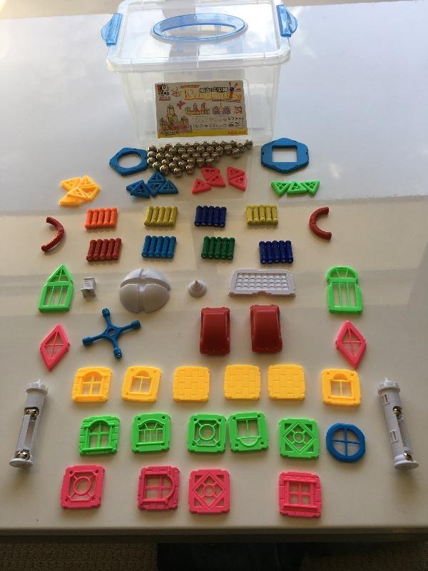 Magnetic Building Blocks Set - STEM Educational Toys for Kids | Creative Construction Play for Home & Classroom Learning