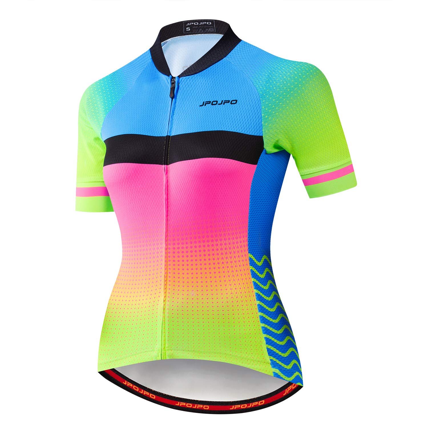 Women's Cycling Jersey - Breathable Short Sleeve Bike Shirt for MTB & Road Biking | Summer Bicycle Clothing for Ladies | Perfect for Outdoor Cycling, Commuting & Fitness Training