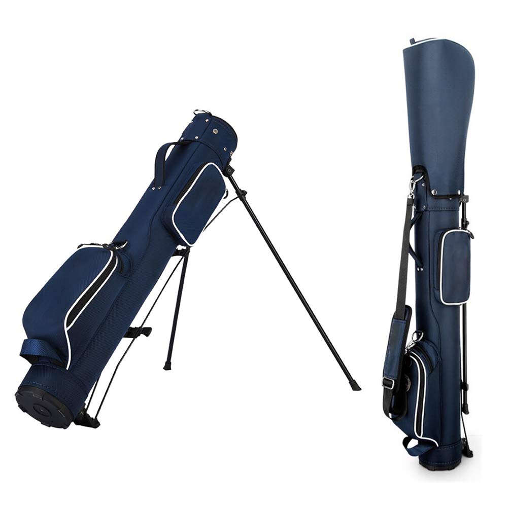 **Lightweight Waterproof Golf Stand Bag for Men - Large Capacity Portable Nylon Golf Carry Bag with Bracket & Gun Rack | Perfect for Golf Courses, Driving Ranges & Travel**
