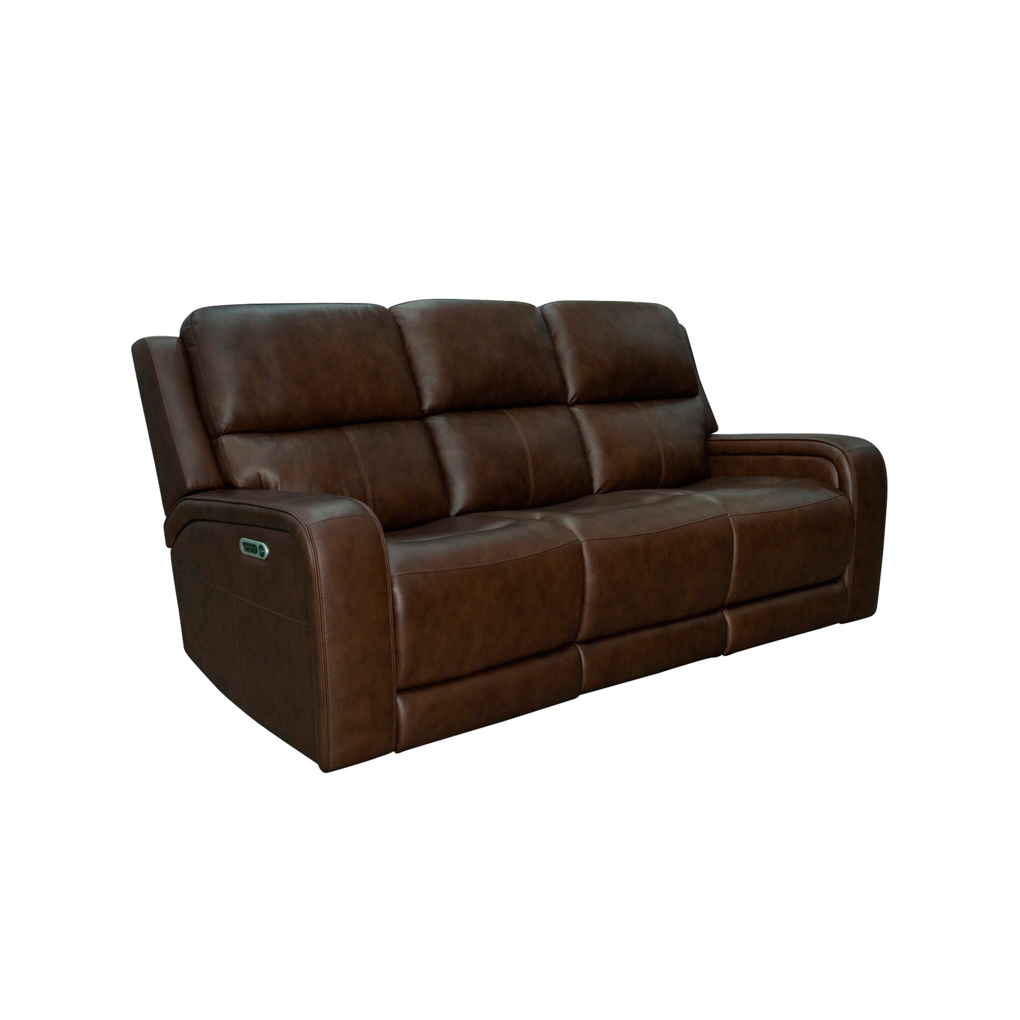 Hayley Power Reclining Sofa with Adjustable Headrests - Modern Electric Recliner for Living Room, Home Theater & Relaxation
