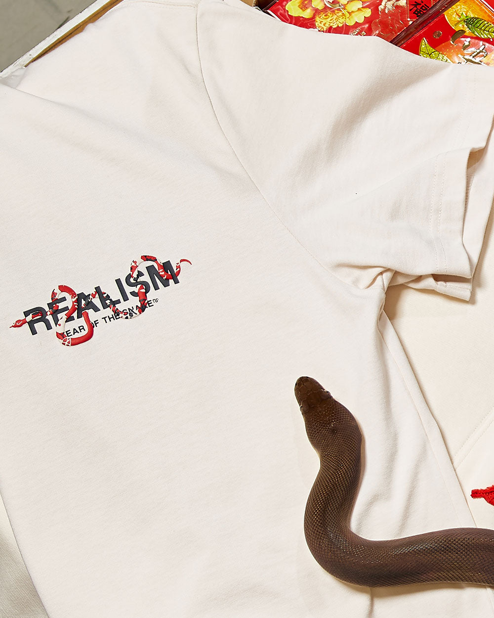 SSS Realism Snake Logo Tee Shell - Stylish Graphic T-Shirt for Men & Women - Perfect for Casual Wear, Street Fashion & Everyday Outfits
