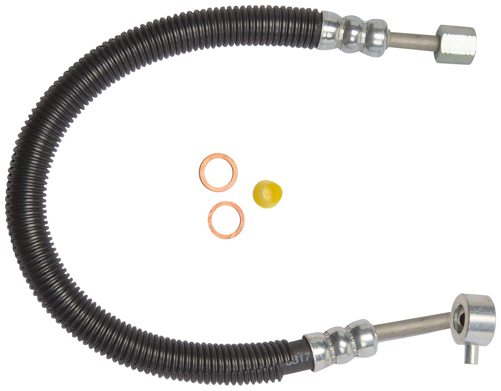 Gates 358600 Power Steering Pressure Line Hose Assembly - High Performance Replacement for Smooth Steering - Perfect for Trucks, SUVs, and Off-Road Vehicles