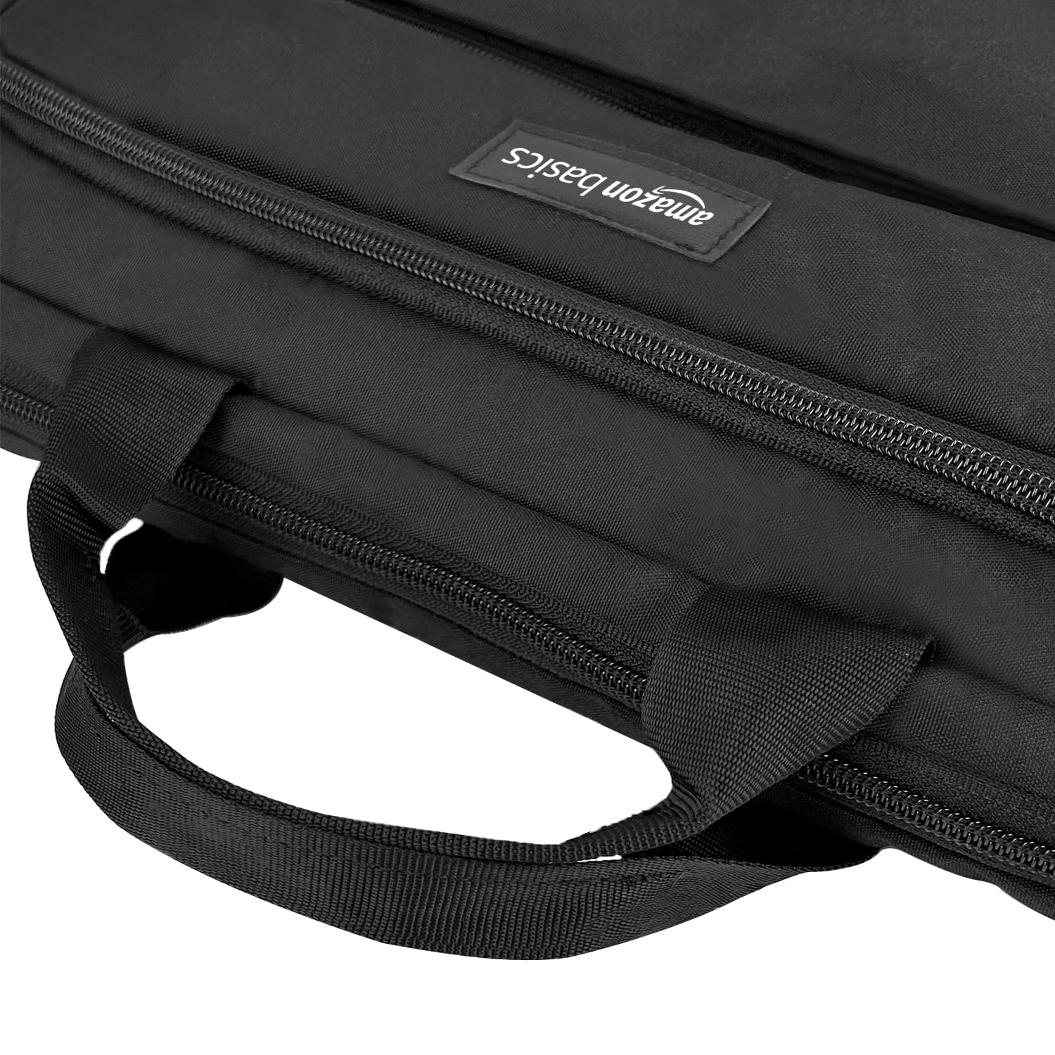 Amazon Basics 15.6-Inch Laptop & Tablet Bag with Padded Compartment - Black | Slim Protective Sleeve for MacBook, iPad, Chromebook - Perfect for Work, School & Travel  Amazon Basics Wireless Mouse with Nano Receiver - Ergonomic USB Computer Mouse for PC, Laptop, Mac - Black | Smooth Scrolling & Silent Click for Office, Home & Gaming Use